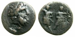 Ancient Coins - COELESYRIA.CHALKIS.Ptolemaios, Son of Mennaios circa 85-40 BC.AE.20.4mm. struck 73/72 BC.