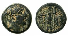 Ancient Coins - SELEUCID EMPIRE.Antiochus IX Philopatoros 114/12-96/5 BC.AE.22mm.Mint of TARSUS.