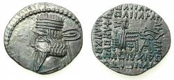 Ancient Coins - PARTHIA.Pacorus I AD 78-120.AR.Drachma.Mint of EKBATANA.