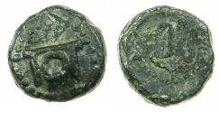 Ancient Coins - PISIDIA.SELGE.Circa 2nd-1st cent BC.AE.16mm. Monogram Reverse.Triskeles. Unpublished? varient with Anchor