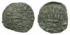 World Coins - CRUSADER.GREECE.Principality of ACHAIA.Robert of Taranto AD 1333-1364.Billon Denier.Type A1. Unpublished with D'CLARENCIA legend.