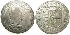 World Coins - ITALY.FLORENCE.Nicolas Francois of Lorraine AD 1634-1637.AR.Testone 1634