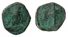 Ancient Coins - KUSHANO-SASANIAN.Ohmazd ( Homzd ) circa AD.270-300.AE.Unit.Uncertain mint in Bakria.