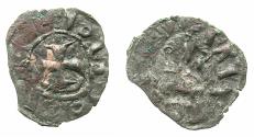 World Coins - CRUSADER STATES.GREECE.EPIRUS.John II Orsini AD 1323-1335.Bi.Denier.Struck at ARTA.