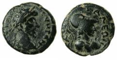 Ancient Coins - PAMPHYLIA.ATTALEA. Marcus Aurelius AD 161-180.AE.19.6mm. Unpublished? issue for Aurelius