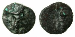 Ancient Coins - SOPHENE, kingdom of.( Western Armenia ). Mithradates II circa 89-after 85 BC.AE.Dichalkous.