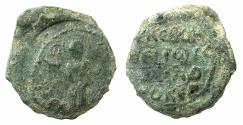 World Coins - CRUSADER STATES.ANTIOCH.Roger of Salerno Regent AD 1112-1119.AE.Follis.2nd Type. The Theotokos standing orans.