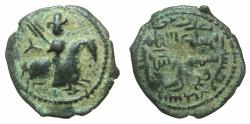 Ancient Coins - SELJUQS of RUM.Rukn al-Din Sulayman II bin Qilich Arslan, as Sultan AD 1196-1204.AE.Fals.595H ( AD 1198/99 ).