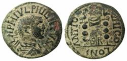 Ancient Coins - PISIDIA.ANTIOCH.Philip I The Arab AD 244-249.AE.26mm.25mm.