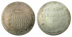 World Coins - SPAIN.Isabell II 1833-1868AR.Proclamation medal 1833.TARRAGONA.