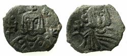 Ancient Coins - BYZANTINE EMPIRE.SICILY.Leo V The Armenian AD 813-820 with Constantine Augustus from AD 813.AE.Follis.Mint of SYRACUSE