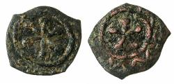 World Coins - CRUSADER STATES.Tripoli ?( Sidon or uncertain Syrian city ).Anonymous?.AE.(Pougeoise ). Unpublished?