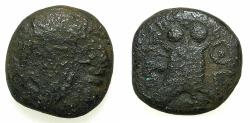 Ancient Coins - ARABIA.Northwestern.Lihyan.2nd-1st Cent BC.AE.'Tetradrachm'. After Athens prototype.