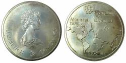 World Coins - CANADA.SILVER10 Dollars.1973.Olympics comm.