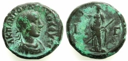 Ancient Coins - EGYPT.ALEXANDRIA.Gordian III AD 238-244.Billon Tetradrachm, struck AD 239/49.~#~.Eirine.