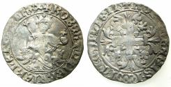 World Coins - ITALY.Kingdom of Naples.Robert 'The Wise' of Anjou AD 1309-1343.AR.Gigliato. Possibly posthumous issue, uncertain mint.