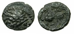 Ancient Coins - CELTIC.EASTERN CELTS.Danube region.Bilon Drachma 'Kapostaler'type. After Philip II of Macedon.