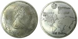 World Coins - CANADA.SILVER 10 Dollars.1973.Olympics comm.