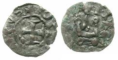 World Coins - CRUSADER STATES.GREECE.EPIRUS.John II Orsini AD 1323-1335.Bi.Denier.Struck at ARTA.