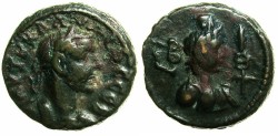 Ancient Coins - EGYPT.ALEXANDRIA.Claudius II Gothicus AD 268-270.Billon Tetradrachm.Struck AD 269/70.~#~.Bust of HERMANUBIS.