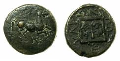 Ancient Coins - THRACE.MARONEIA.Circa 398-347 BC.AE.15mm