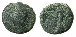 Ancient Coins - ARMENIA.Tigranes II The Great 95-56 BC.AE.Dichalkon.struck circa 90-80 BC.Mint of NISIBIS. Nike
