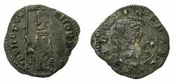 World Coins - ITALY.VENICE.Andrea Dandolo AD 1343-1354.AR.Soldino Vecchio.