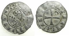 World Coins - CRUSADER STATES.Principality of ANTIOCH.Bohemond IV 1st period AD 1201-1216.Bi.Denier.class J. Chain mail downwards