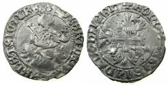World Coins - ITALY.Kingdom of Naples.Robert 'The Wise' of Anjou AD 1309-1343.AR.Gigliato.Pothumus issue, uncertain ruler or mint.