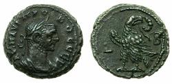 Ancient Coins - EGYPT.ALEXANDRIA.Probus AD 276-282.Billon Tetradrachm, struck AD 276/277.Reverse. Eagle on thunderbolt.
