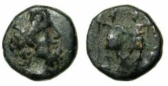 Ancient Coins - COELESYRIA.CHALKIS.Ptolemaios, Son of Mennaios circa 85-40 BC.AE. 17.8mm. struck 73/72 BC.