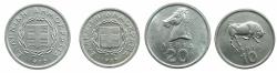 World Coins - GREECE.Republic.Aluminum. 10 and 20 Lepta 1978.