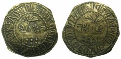 World Coins - CAPPADOCIA.KELVERI.St.Gregory Theologus church.AE.20 Para 'Bracteate' Token 1888.