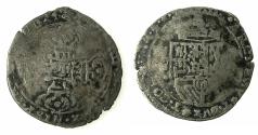 World Coins - FRANCE.BURGUNDAY.Philip IV of Spain H.R.E AD 16231-1665, as Duke of Burgunday.AR.1/16 Patagon.1624