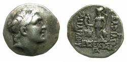 Ancient Coins - CAPPADOCIA.Ariarathes V Eusebes Philopator 163-130 BC.AR.Drachma. regnal year 33. 131/30 BC.