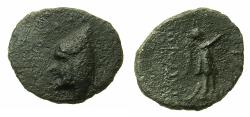 Ancient Coins - SOPHENE, kingdom of.( Western Armenia ). Arkathias I , after circa 150 BC.AE.20.4mm ( Dichalkon ).