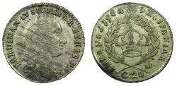 World Coins - ITALY.NAPLES.Ferdinand IV AD 1759-1825.1st period 1759-1799.AR.Tari  ( 20 grana )1798.
