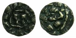World Coins - CRUSADER.1st crusade:preferred coinage.TUSCANY.LUCCA.12th cent.AD.Bi.Denier.Rough style.