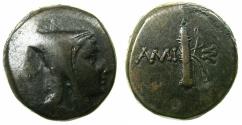 Ancient Coins - PONTUS.AMISOS.Circa 125-100 BC.AE.struck under Mithradates VI 120-63 BC.
