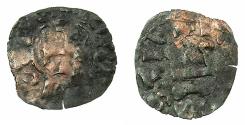 World Coins - CRUSADER STATES.GREECE.EPIRUS.John II Orsini AD 1323-1335.Bi.Denier.Struck at ARTA. Unpublished? IOS for IOhS