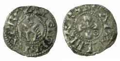 World Coins - CRUSADER.1st crusade."ERAT HAEC NOSTRA moneta" preferred coinage.Bishops of Valence.Billon Denier.