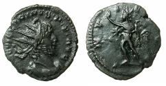 Ancient Coins - ROMAN.Victorinus AD 268-270.Billon.Antoninianus.Treveli mint. Sol.