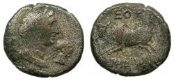 Ancient Coins - PHOENICIA.Trajan AD 98-117.Billon. 23.3mm. struck AD 116/117. *** Unpublished issue in Billon.