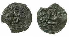 World Coins - CRUSADER STATES.GREECE.EPIRUS.John II Orsini AD 1323-1335.Bi.Denier.Struck at ARTA.