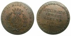 World Coins - SPAIN.Isabell II 1833-1868AE.Proclamation medal 1833. Mint of GERONA.