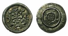 World Coins - HUNGARY.Bela II AD1131-1141.AR.Obol