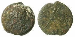 Ancient Coins - PTOLEMAIC EMPIRE.CYPRUS.Uncertain mint.Ptolemy VI Philometer 180-145 BC.AE.29.1mm ( Hemidrachm ).