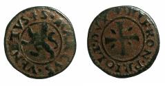 World Coins - CYPRUS, under VENICE.Girolamo Priuli AD 1559-1567.AE.Carzia per Cipro.
