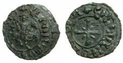 World Coins - ARMENIA, Cilician kingdom.Hetoum I AD 1226-1270.AE.Kardez.Mint of SIS. Equestrian type with cross (X) in field.