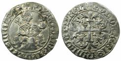 World Coins - ITALY.Kingdom of Naples.Robert 'The Wise' of Anjou AD 1309-1343.AR.Gigliato.Pothumus issue, uncertain ruler or mint.